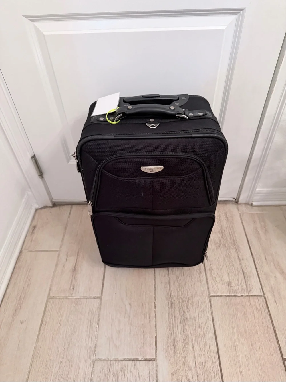 Black Travel Carry-On Bag - Dockers luggage
